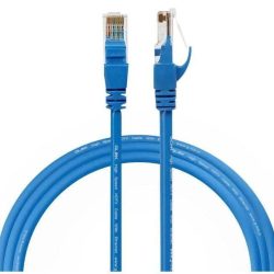 1 CAT 6 RJ45 Ethernet Cable - High-Speed Gigabit LAN Network Patch Cable, for Reliable Internet Connectivity 1m (Blue)