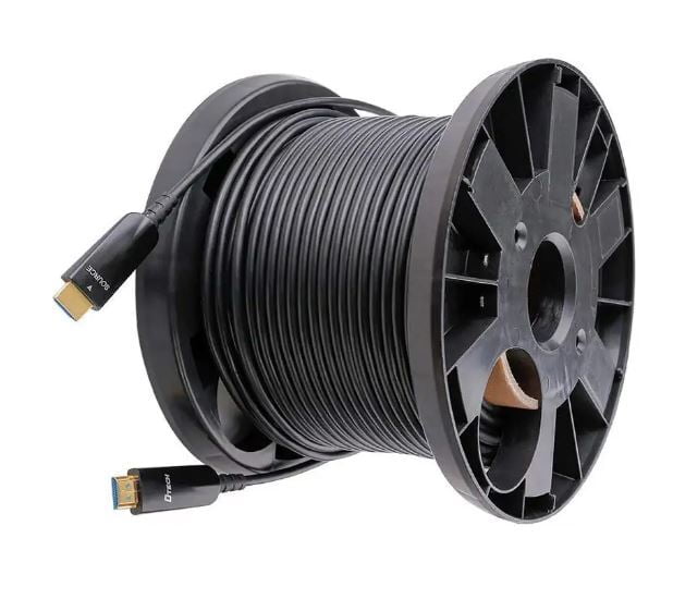 Fiber Optic Hdmi Cable ,Transmission Speed, High Speed, Compatible with HDMI Devices Laptop Desktop TV Set-top Box Gaming Console - 50M