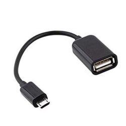1 Micro to USB Female OTG Cable (Black)
