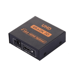 1-8 HDMI Splitter 1x2 High Definition Multimedia Interface (Black)