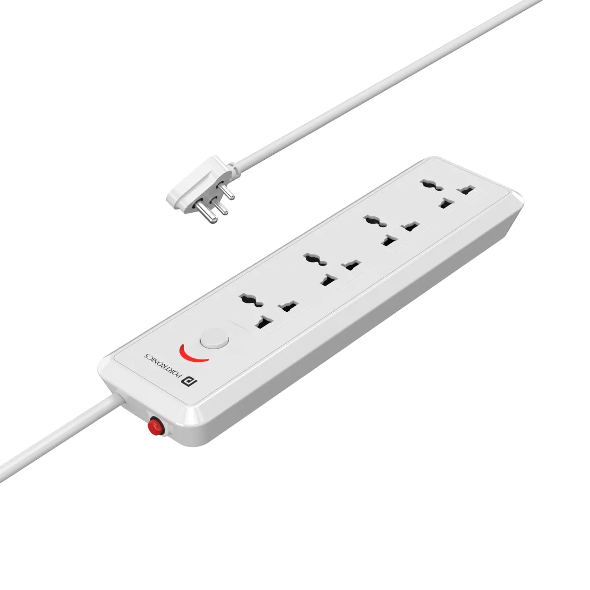 Portronics Power Plate 11 1500W Power Converter with 4 Power Sockets, 3M Cord Length - Image 2