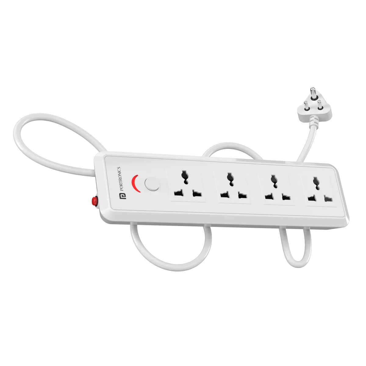 Portronics Power Plate 11 1500W Power Converter with 4 Power Sockets, 3M Cord Length - Image 3