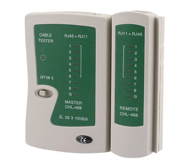 LAN Cable Tester for RJ45 RJ11 RJ12 – Ethernet & Telephone Line Detector with LED Indicators