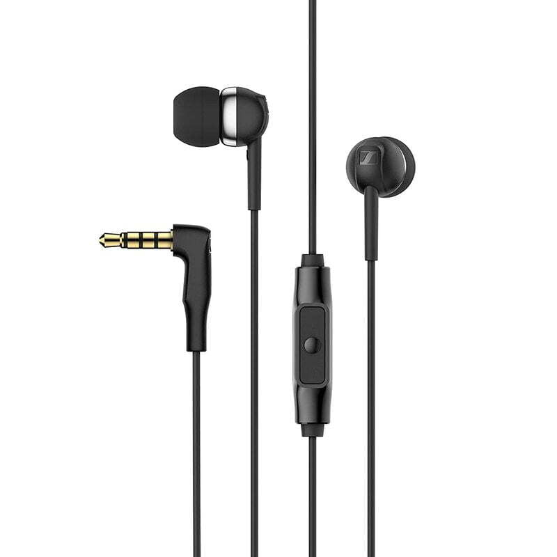 Sennheiser CX 80s in Ear Earphone with Mic Black - Image 2