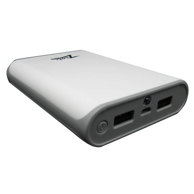 Zeal PL-10000 10400mAh Power Bank (White & Grey) - Image 2