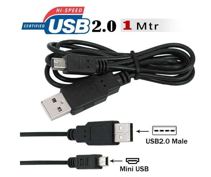 USB 2.0 A to 5 pin B Cable for External HDDS/Camera/Card Readers - 1.5M - Image 2