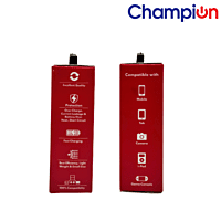 Champion 2.4 Amp 12.5W Charger Single USB Port Adapter (White) - Image 6