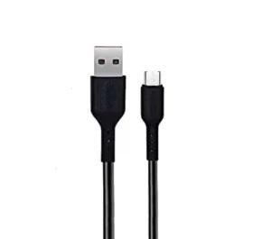 Champion USB to Micro 3Amp Data Sync & Charging Cable PVC 1M for all Android & Micro USB Devices (Black) - Image 2