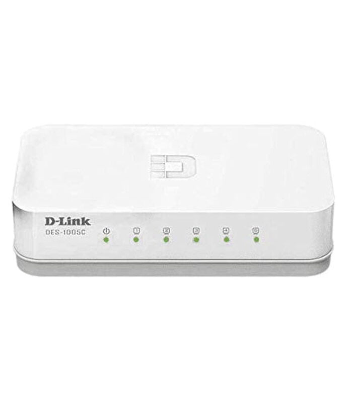 D-Link DES-1005C 5-Port 10/100 Mbps Unmanaged Desktop Switch - Image 3