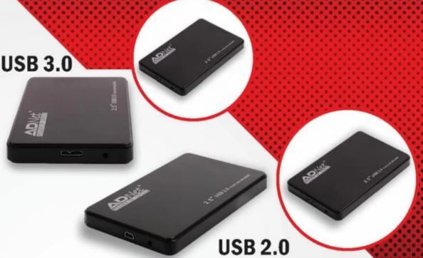SATA to USB 3.0 External Hard Drive 6.35 cm (2.5 inch) Enclosure - Image 3