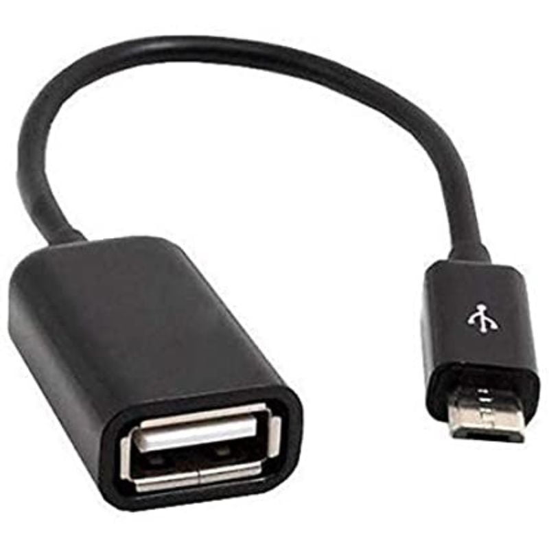 Micro to USB Female OTG Cable (Black) - Image 3