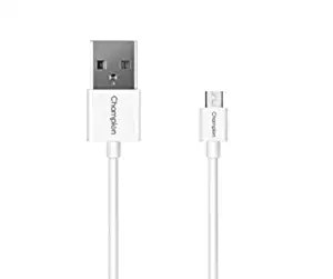 Micro USB Charging Cable 2.4A PVC 30 CM - Compatible with Power Bank ,Headphones ,Neckband and Other USB Devices (White) - Image 2