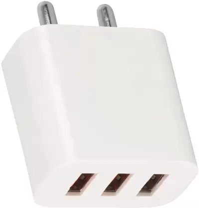 Champion 15W 3A USB Port Power Adapter/Wall Charger For All Mobile Phones (White) - Image 2