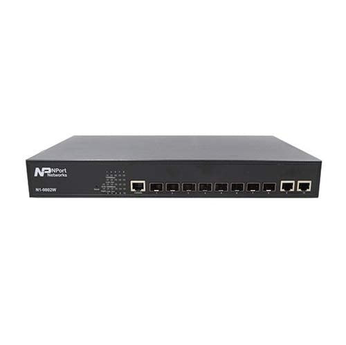 NPORT 8-Port N1-9802W 100/1000Mbps SPF and 2-Port 10/100/1000MPBS RJ-45 L2 Managed Switch - Image 2