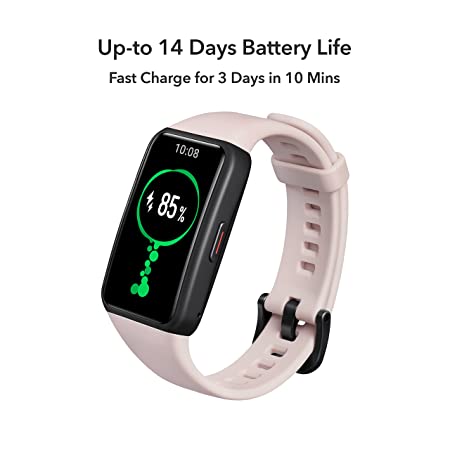 Honor Band 6 Smartwatch with AMOLED 3.73cm(1.47'')Display,14 Days Battery, SpO2, 24/7 Heart Rate, Stress & Sleep Monitor, Personalized Watch Faces - Image 4