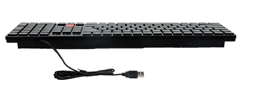 Wired USB Laptop Keyboard AD 510 for PC, Laptop & USB-Supported Devices (Black) - Image 2