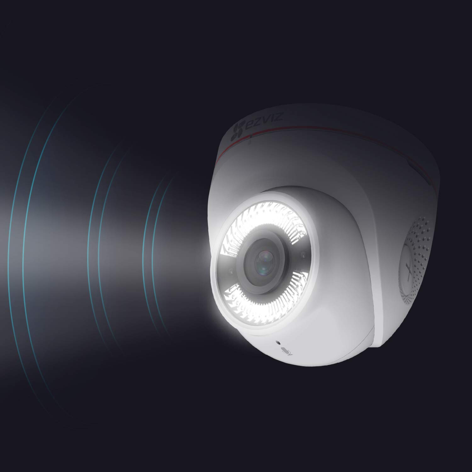 EZVIZ C4W Outdoor WiFi Security Camera|1080p FHD| Night Vision Upto 30m|Two Way Talk|Dust & Water Protection|Supports MicroSD Card - Image 3