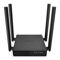 61BqfwyPR8L._SL1500.jpg TP-Link Archer C54 AC1200 Dual Band Wi-Fi Router 1200 Mbps Speed 4 Antennas Guest | Network 2.4 GHz (Black)
