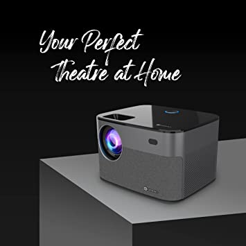 Portronics Beem 300 Wi-Fi Multimedia LED Projector with 250 Lumens, Built-in Speaker, Screen Mirroring, 2.4Ghz Wi-Fi Connectivity (Black) - Image 4