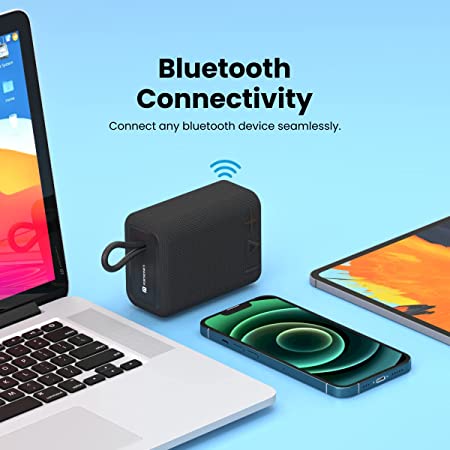 Portronics Breeze 4 Portable Bluetooth Speaker 5W with TWS Connectivity, 2000 mAh Battery, Built-in-Mic - Image 4