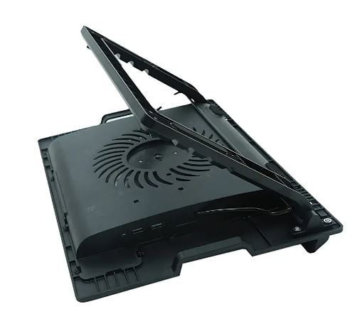 Laptop Cooling Pad AD-21, Single Fan Cooling Pad (Black) - Image 5