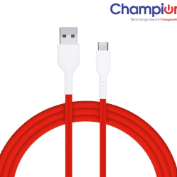 700x700_1c3121e0-588f-4efe-be13-df3d11922d3b.png Champion USB to Type-C 3Amp Data Sync & Charging Cable TPE for all Android & USB Type-C Devices (Red)