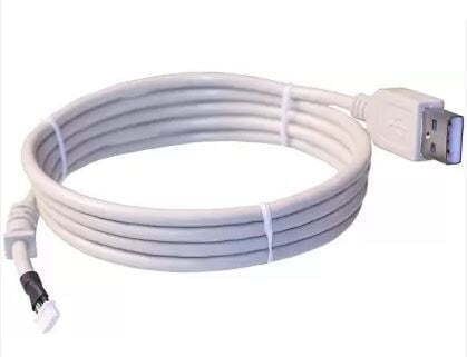 Champion Startek USB Data Cable for Fingerprint Scanner Biometric Compatible with Personal Computer (White) - Image 2