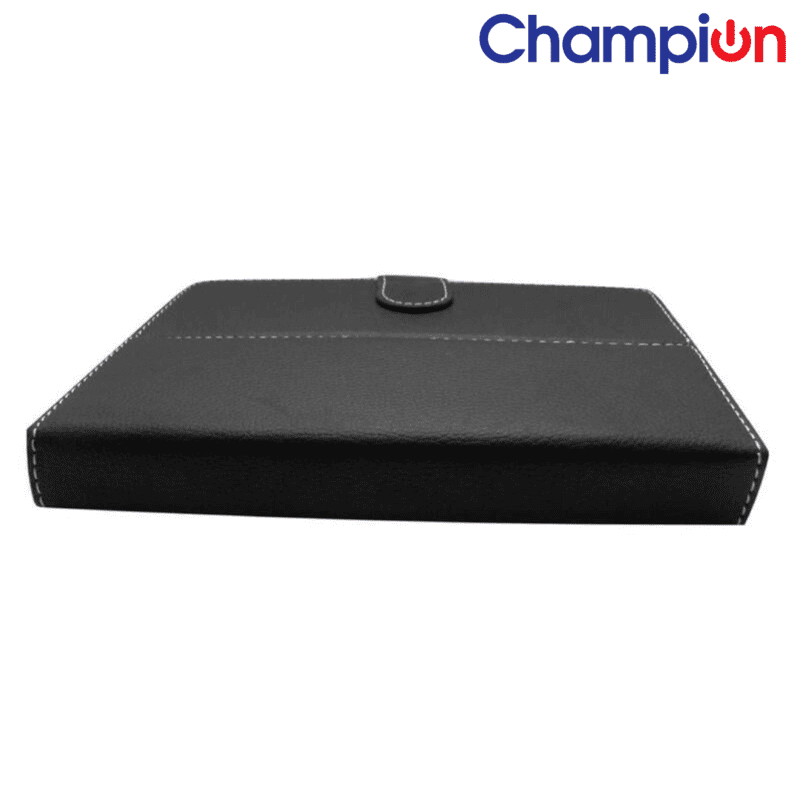 Champion 17.7cm (7inch )Micro USB Keyboard Tablet Case , Synthetic Leather Carry Cover for Samsung Tablet (Black) - Image 3