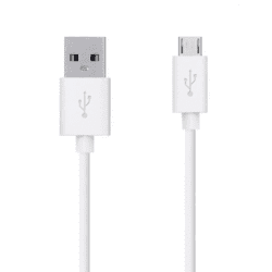 700x700_e688a9c3-520a-46b6-a485-b5637ae8b425 Micro USB Charging Cable 2.4A PVC 30 CM - Compatible with Power Bank ,Headphones ,Neckband and Other USB Devices (White)