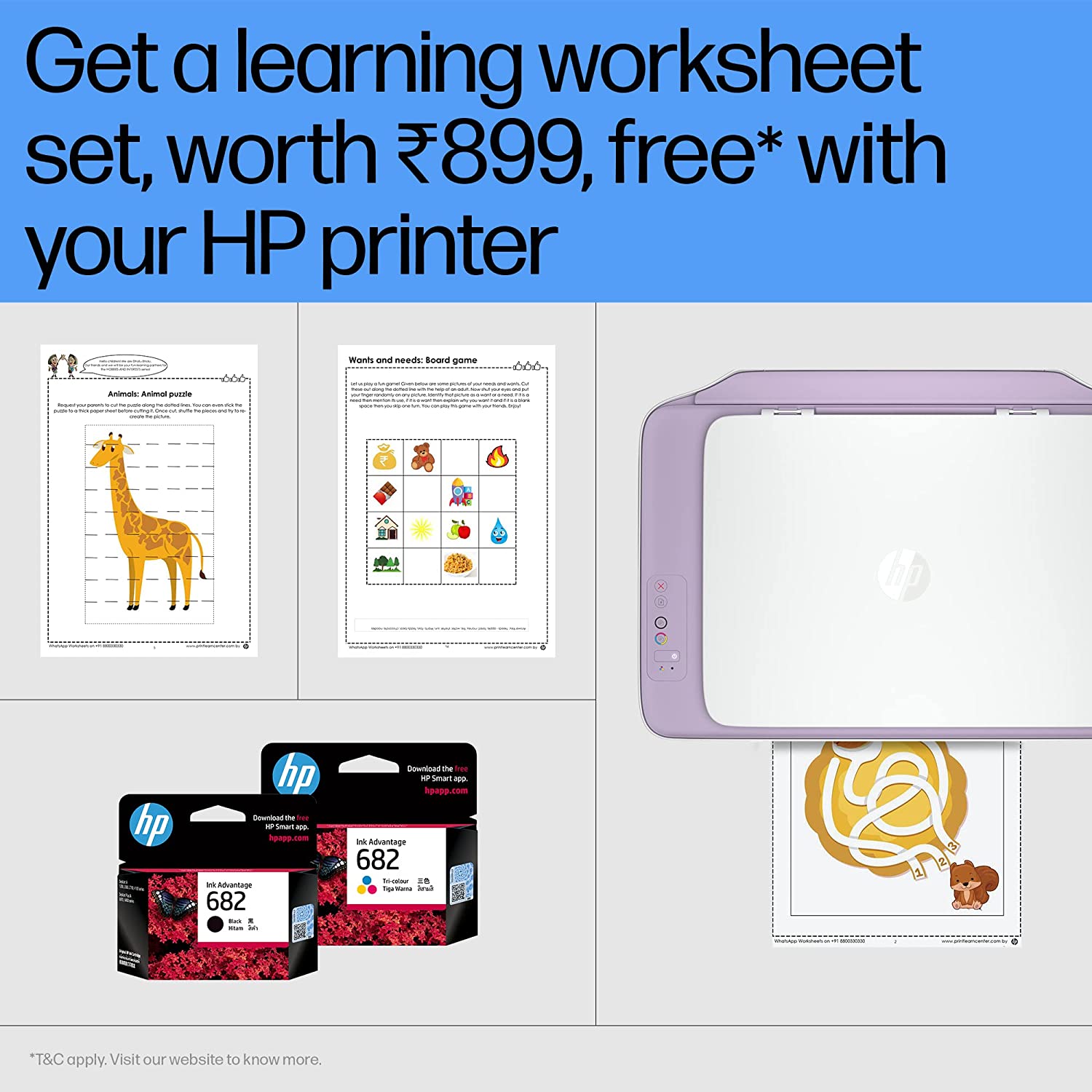 HP Deskjet Ink Advantage 2335 All-in-One Printer, Scanner and Copier for Home for Home scanning, Simple Setup for Everyday Usage Ideal for Home - Image 5