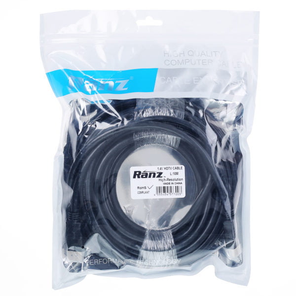 HDMI Cable Male-to-Male 1080p 1.4 V 10 Mtr (Black) - Image 4