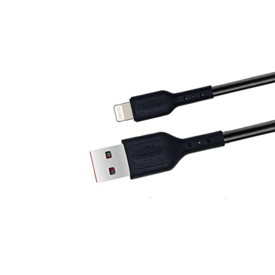 Champion USB to Lightning 3Amp Data Sync & Charging Cable PVC 1M for all Apple & Lightning Port Devices - Image 2