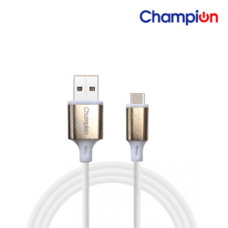 OG 2nd 2 (41) Champion USB to Type-C 3Amp Data Sync & Charging Cable Metal 1M for all Android & USB Type-C Devices (Golden)