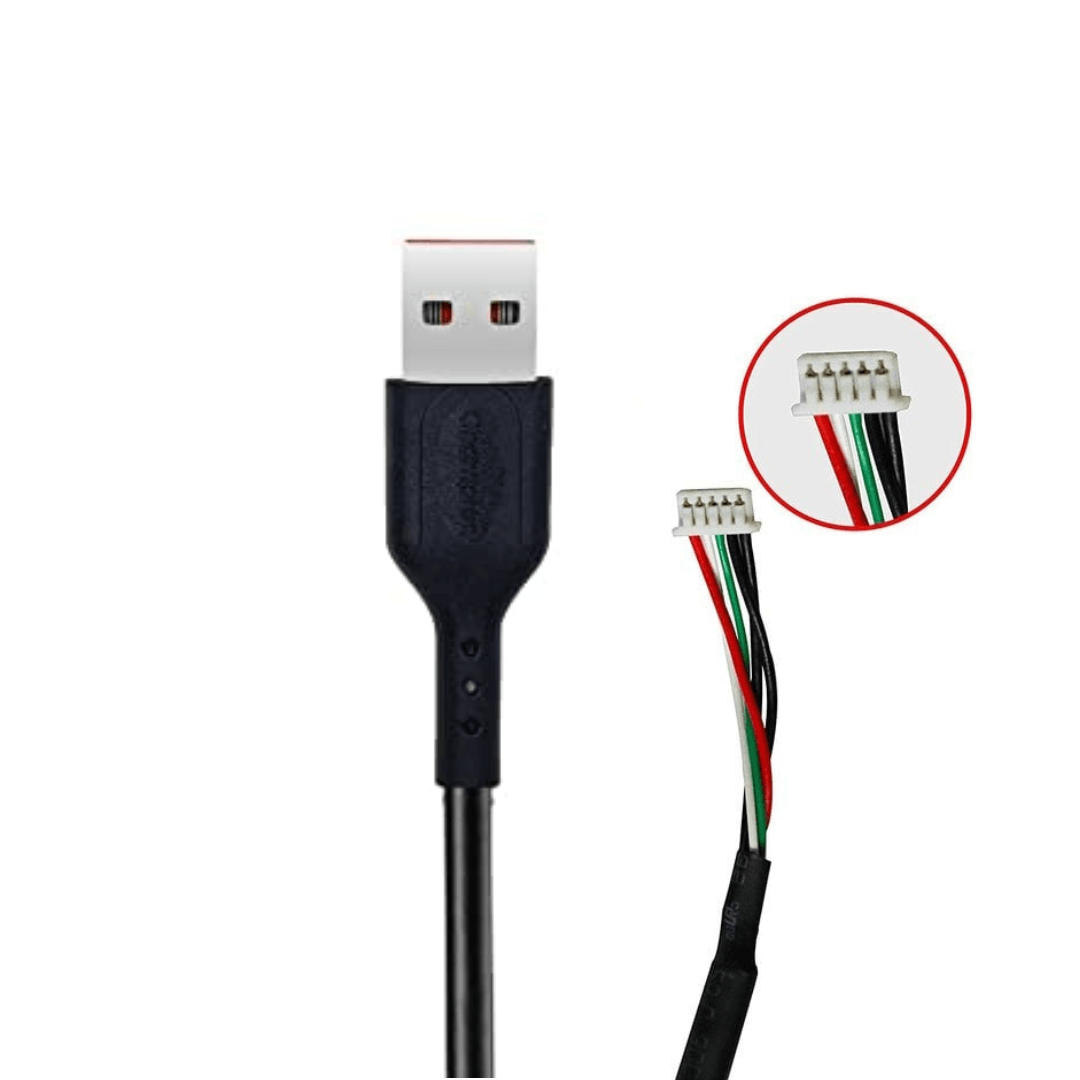 Champion Mantra USB Cable for Fingerprint Scanner Biometric Cable (Black)