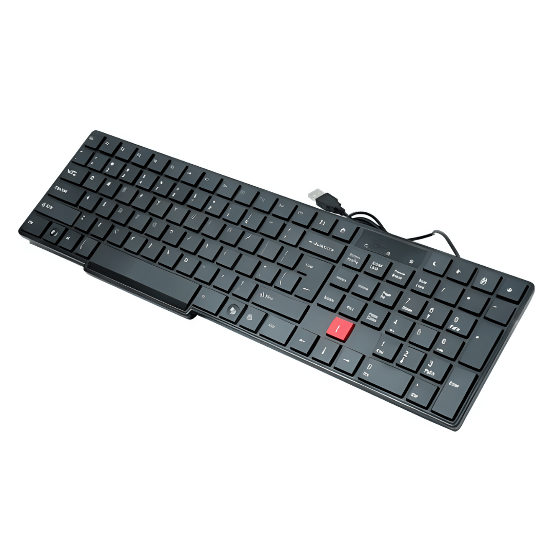 Wired USB Laptop Keyboard AD 510 for PC, Laptop & USB-Supported Devices (Black) - Image 4