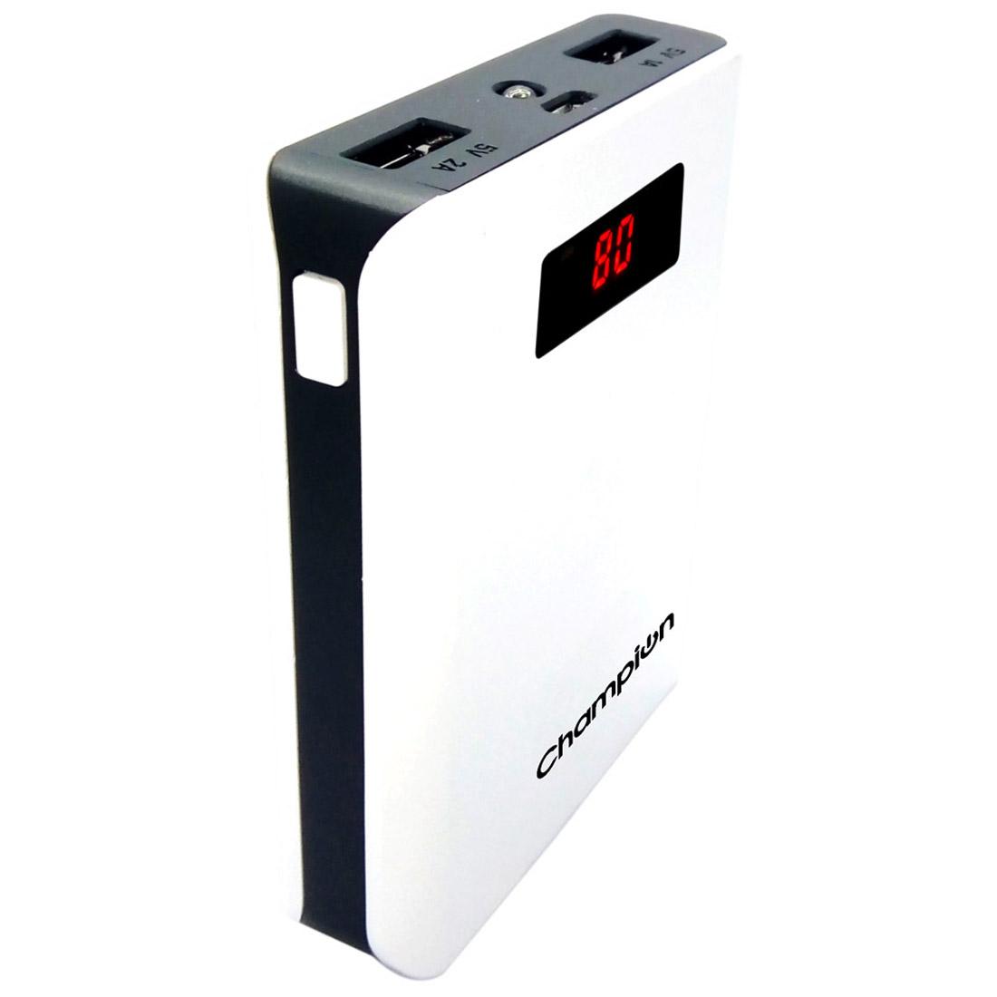Champion Z-10 10400mAh Digital Power Bank - High-Capacity Portable Charger with LED Display (Multicolor ) - Image 7
