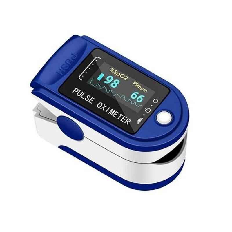 Pulse Oximeter Fingertip, Blood Oxygen Saturation Monitor (Blue) - Image 2