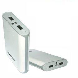 pl-10000silver-1-300x300 Champion 10400mAh Power Bank - High-Capacity Portable Charger for Smartphones & Tablets (Multicolor)