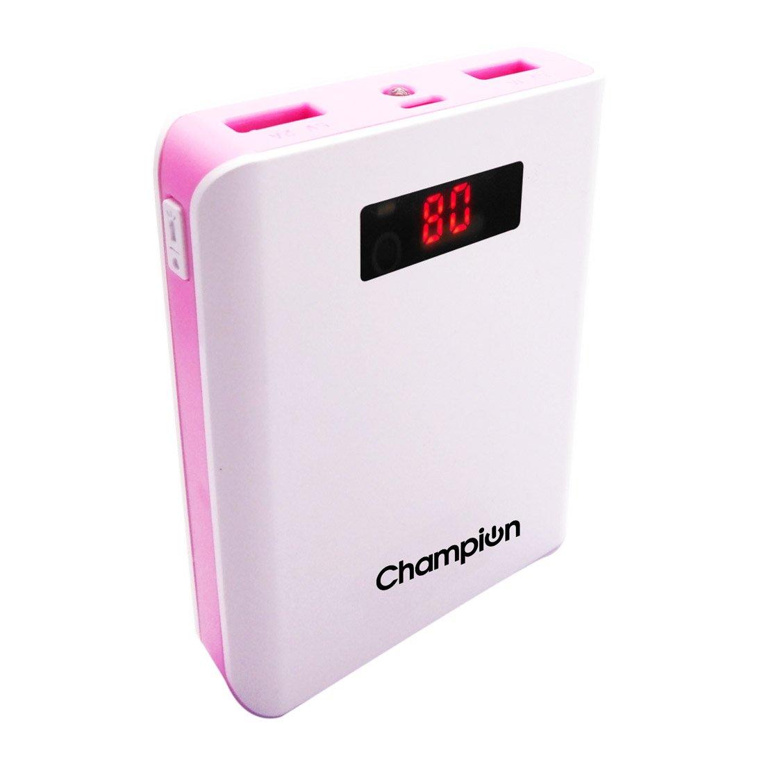 Champion Z-10 10400mAh Digital Power Bank - High-Capacity Portable Charger with LED Display (Multicolor ) - Image 6