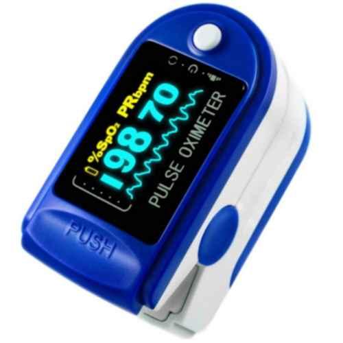 Pulse Oximeter Fingertip, Blood Oxygen Saturation Monitor (Blue) - Image 4