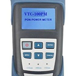 VTech Fiber PON Optical Power Meter for EPON GPON xPON, CCTV & FTTx / FTTH ONT / OLT, OLT-ONU 1310/1490/1550nm Digital Battery Tester