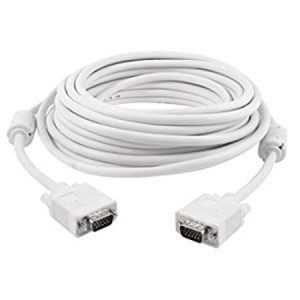 AD NET VGA CABLE 3+4 White 10MTR