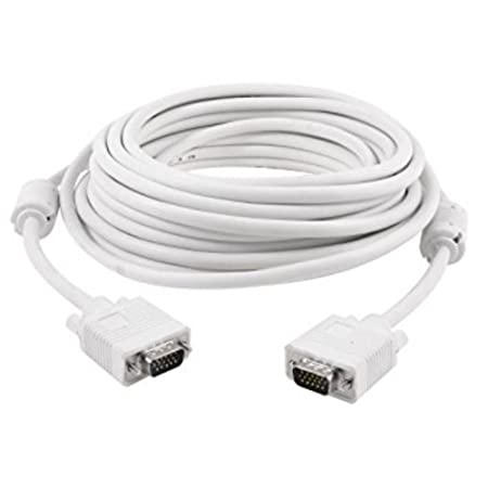 AD NET VGA CABLE 3+4 White 10MTR