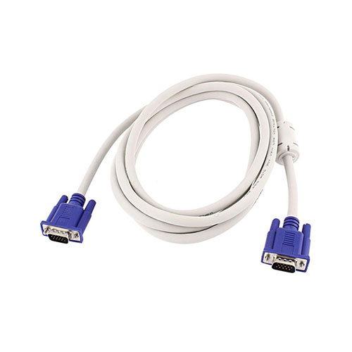 VGA Male to Male ,15-Pin Cable/Adapter for PC, Monitor, Projector, Laptop, TV, LCD/LED - 3 Mtr - Image 2