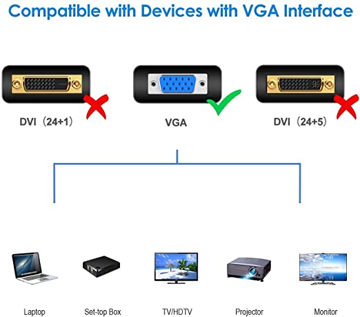 VGA to VGA TFT Cable Male to Male 15 PIN INPUT/OUTPUT (Black) - Image 3