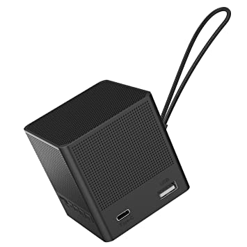 Portronics Bounce 2 5W Portable Bluetooth Speaker with in-Built FM Radio, Type C Charging Port with 5 Hrs Playback