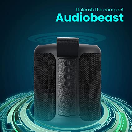 Portronics SoundDrum P 20W Portable Bluetooth Speaker with 6-7 hrs Playback Time, Handsfree Calling,Type C Charging - Image 2