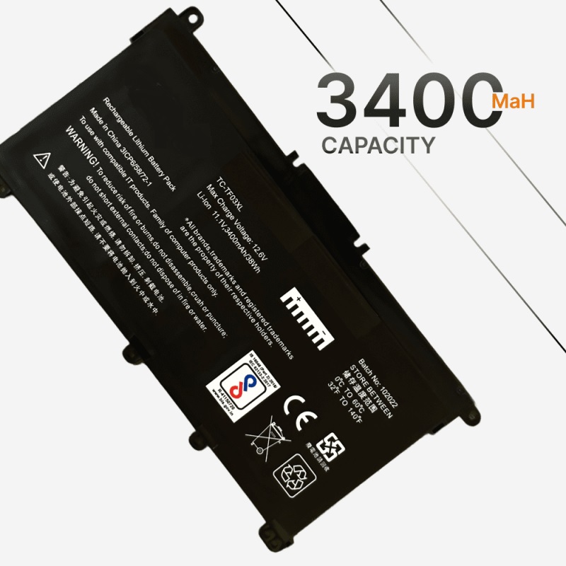 Lappy Power Laptop Battery HP TF03XL, Pavilion 14-BF101NO, Pavilion 14-BF101NP, Pavilion 14-BF101NX, Pavilion 14-BF101TU,Pavilion 14-BF101TX-Compatible - Image 2