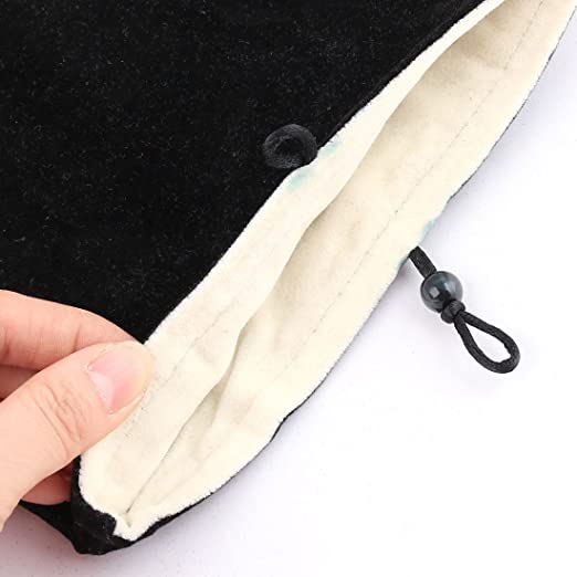 Neoprene 17.7cm (7 inch) Sleeve Cover, Drawstring Pouch for Android ,Tablet (Black) - Image 2