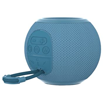 Portronics Resound 5W Bluetooth 5.3 Wireless Speaker with FM Radio, TWS Function, Multicolor LED Lights (Blue) - Image 4